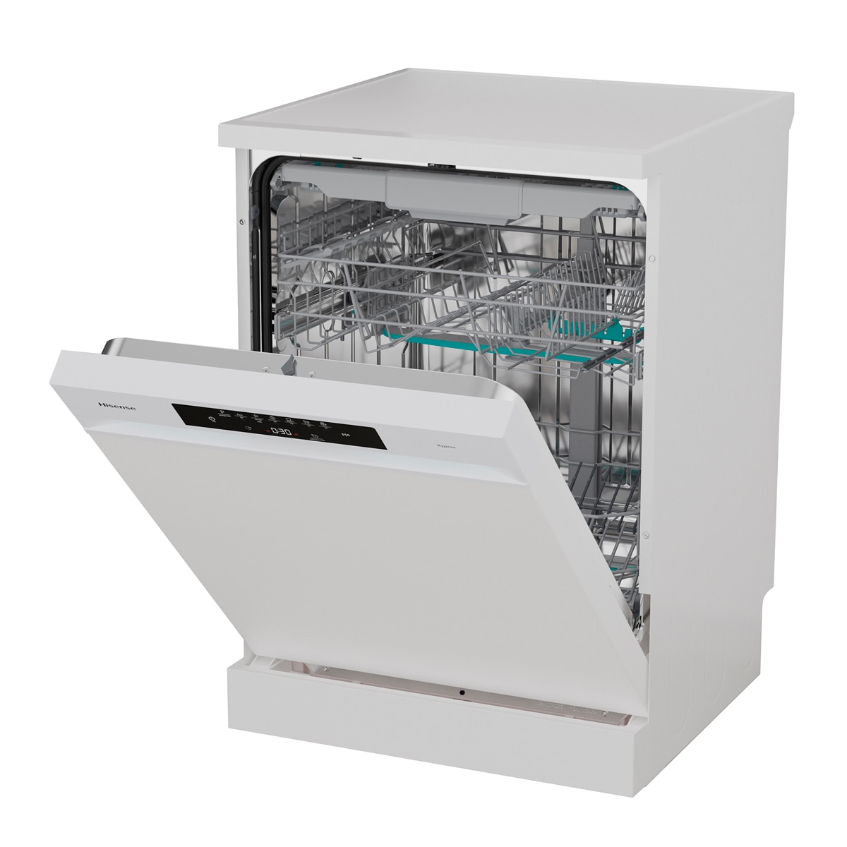 Lavavajillas Hisense 15 servicios, Tercera bandeja, 60Cm - HS643B90W Blanco-20