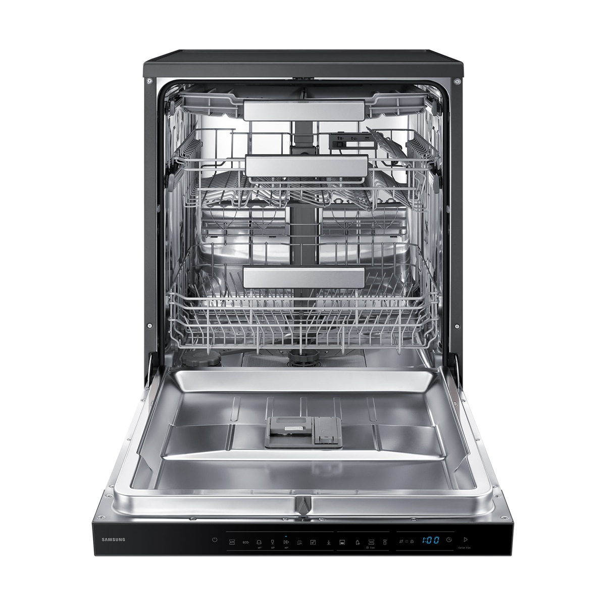 Lavavajillas Samsung 14 servicios, 60 cm Negro - DW70H73YCFEU1 Negro metalizado-14