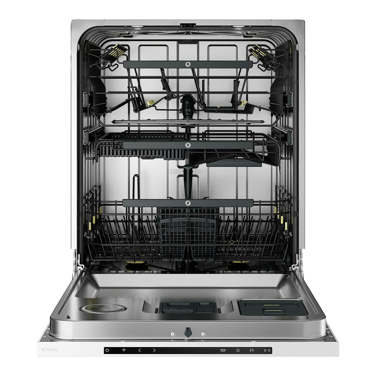 Lavavajillas ASKO 14 Servicios, 60 cm, 8 Steel™, - DBI745MIQ.W Blanco-4