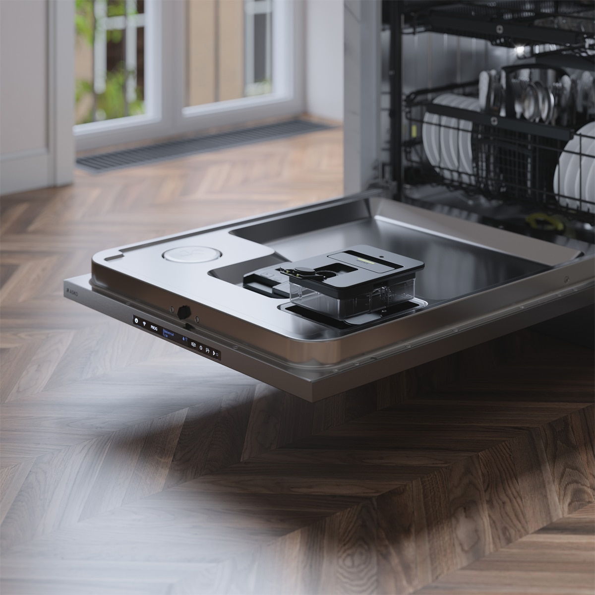 Lavavajillas ASKO 14 Servicios, 60 cm, 8 Steel™, - DBI745MIQ.W Blanco-7