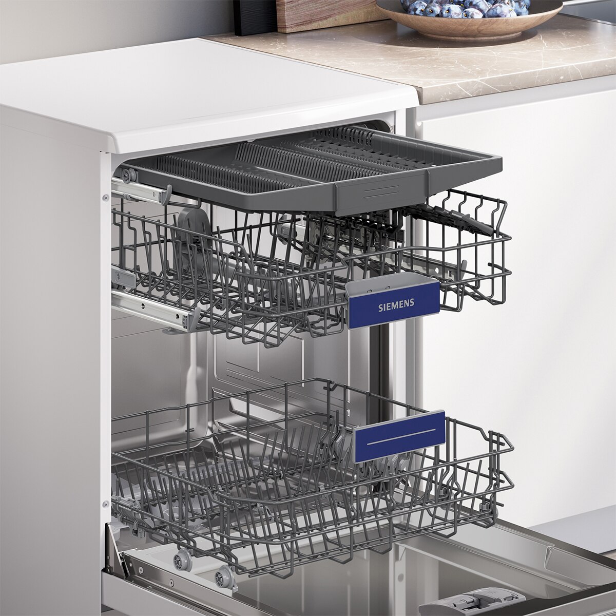 Lavavajillas Siemens iQ300, 14 servicios, 60 cm, con 6 programas de lavado - SN23HW05ME 4