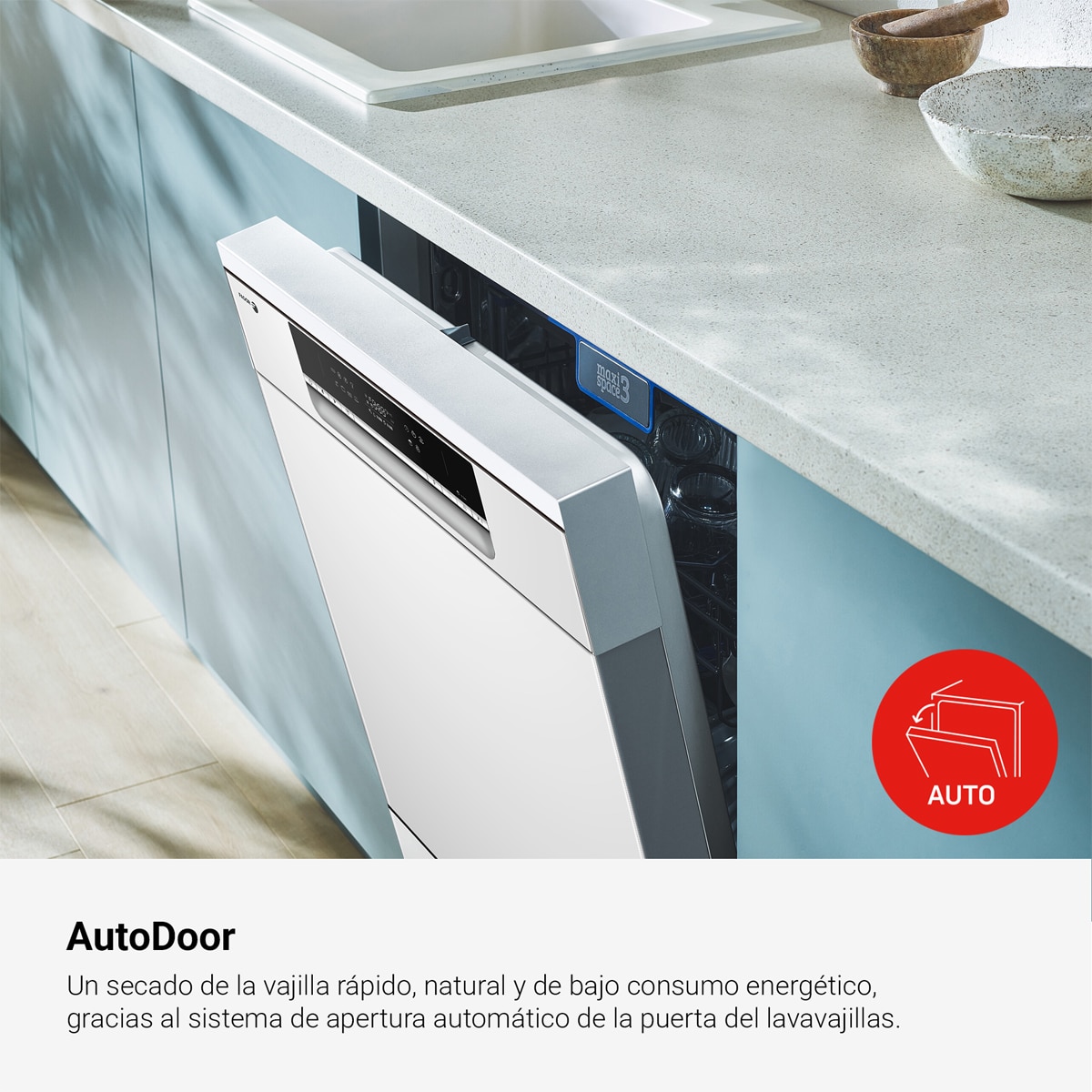 Lavavajillas Fagor 14 Servicios, 60 cm, Tercera Bandeja - 4LVF-639ADX Inox-10
