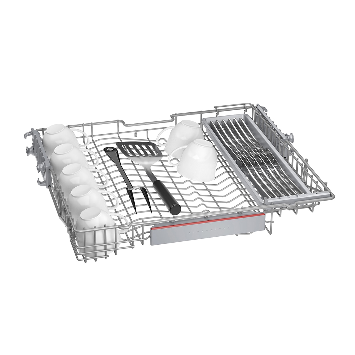 Lavavajillas Bosch 13 servicioas, Serie 4, Secado eficiente - SMS4ENW06E Blanco-4