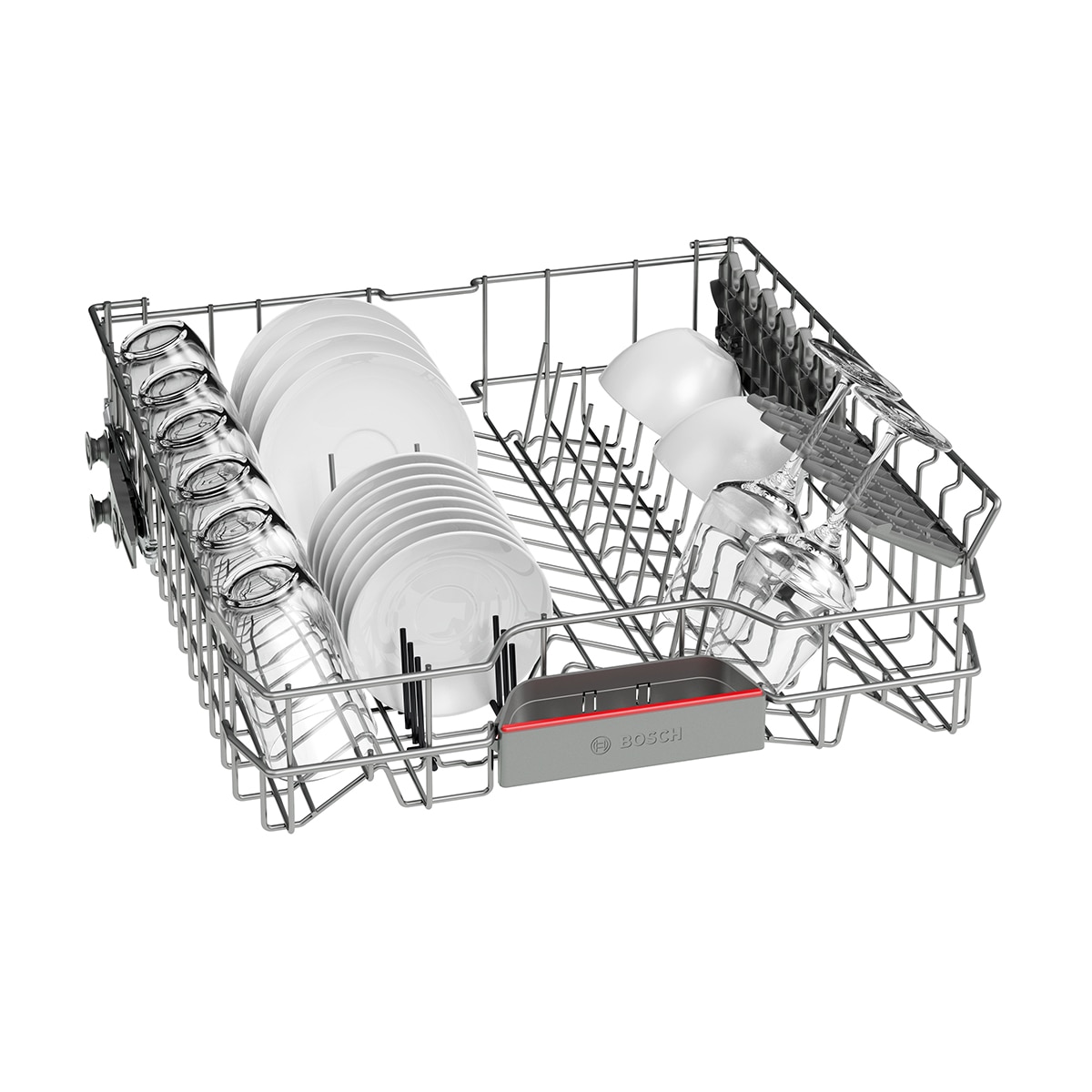 Lavavajillas Bosch 13 servicioas, Serie 4, Secado eficiente - SMS4ENW06E Blanco-5
