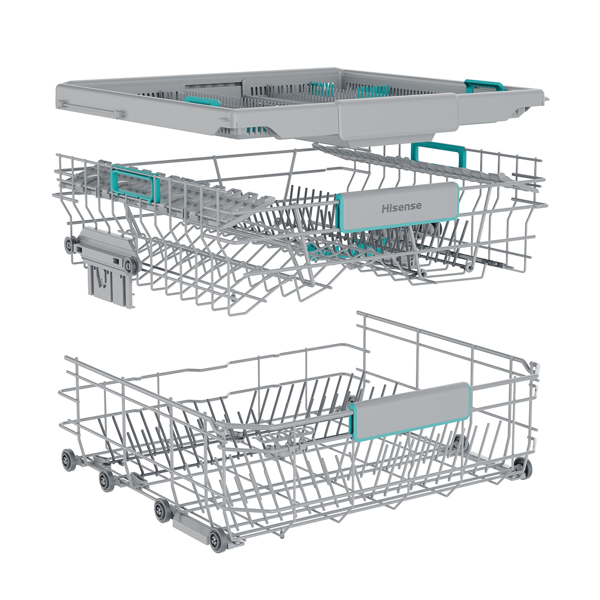 Lavavajillas Hisense 16 servicios, 8 programas, 60 cm- HS663A90XUK 19