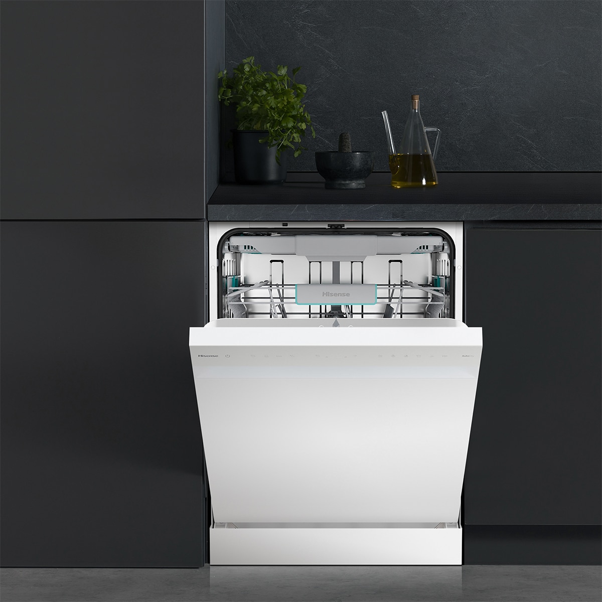 Lavavajillas Hisense 16 servicios, 8 programas, 60 cm - HS663A90WUK 18