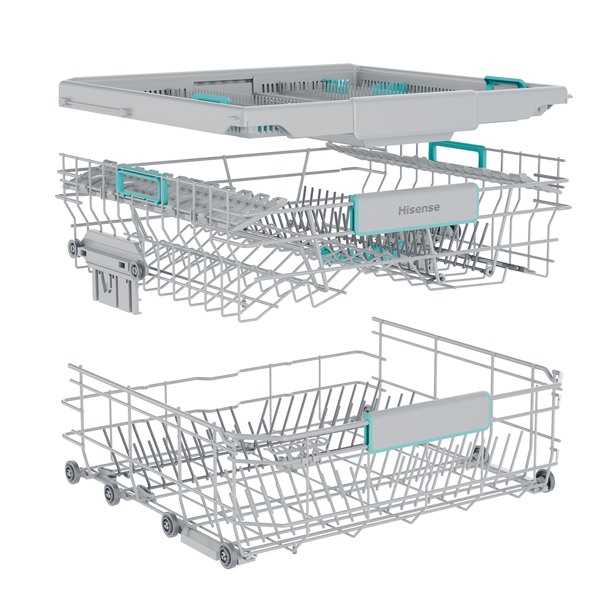 Lavavajillas Hisense 16 servicios, 8 programas, 60 cm - HS663A90WUK 19