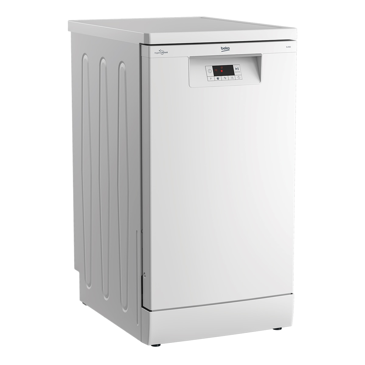 Lavavajillas Beko 10 servicios, 45 cm - BDFS15030W Blanco-2