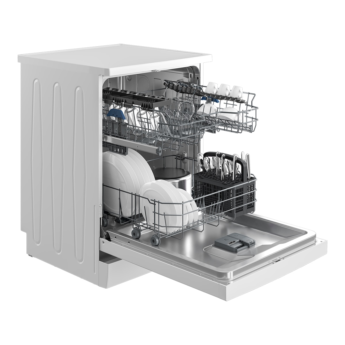 Lavavajillas Beko 14 servicios, 60 cm - BDFN26441W Blanco-3