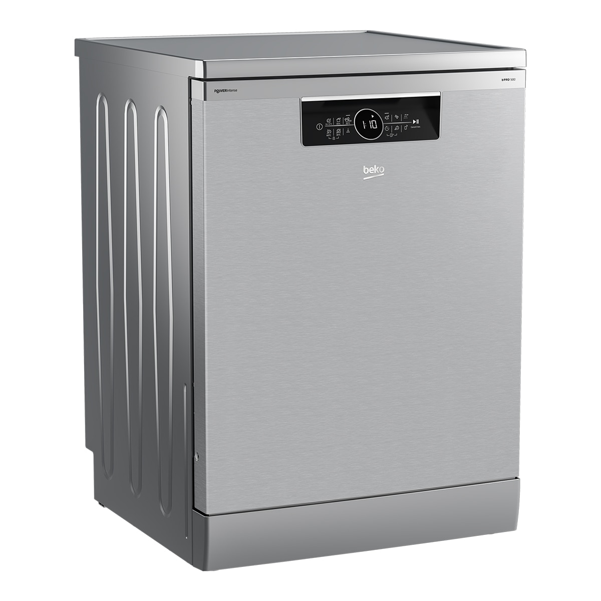 Lavavajillas Beko Power Intense, 15 servicios, 60 cm, 3ª Bandeja Flexi - BDFN36550XWP Inox-2