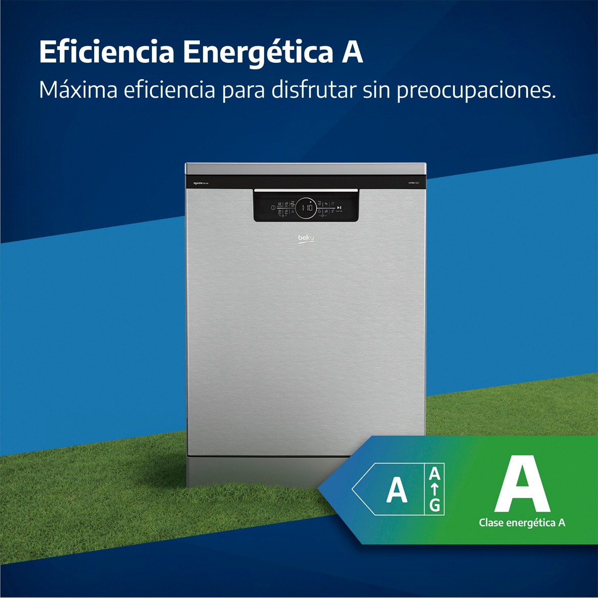 Lavavajillas Beko Power Intense, 15 servicios, 60 cm, 3ª Bandeja Flexi - BDFN36560XWP Inox-5