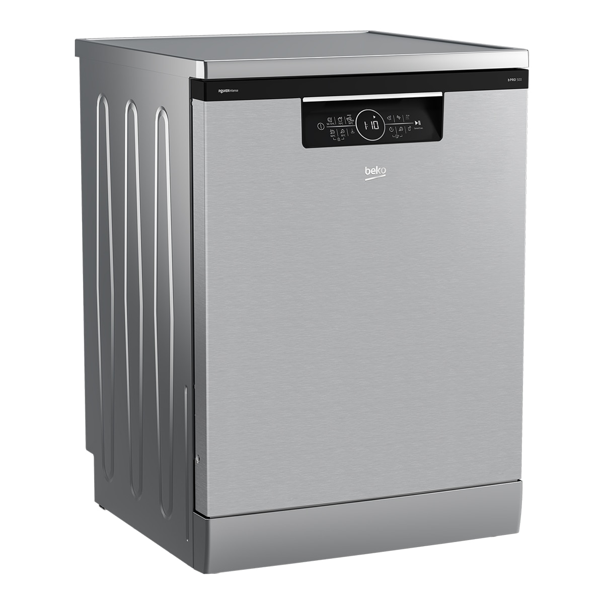 Lavavajillas Beko Power Intense, 15 servicios, 60 cm, 3ª Bandeja Flexi - BDFN36560XWP Inox-7