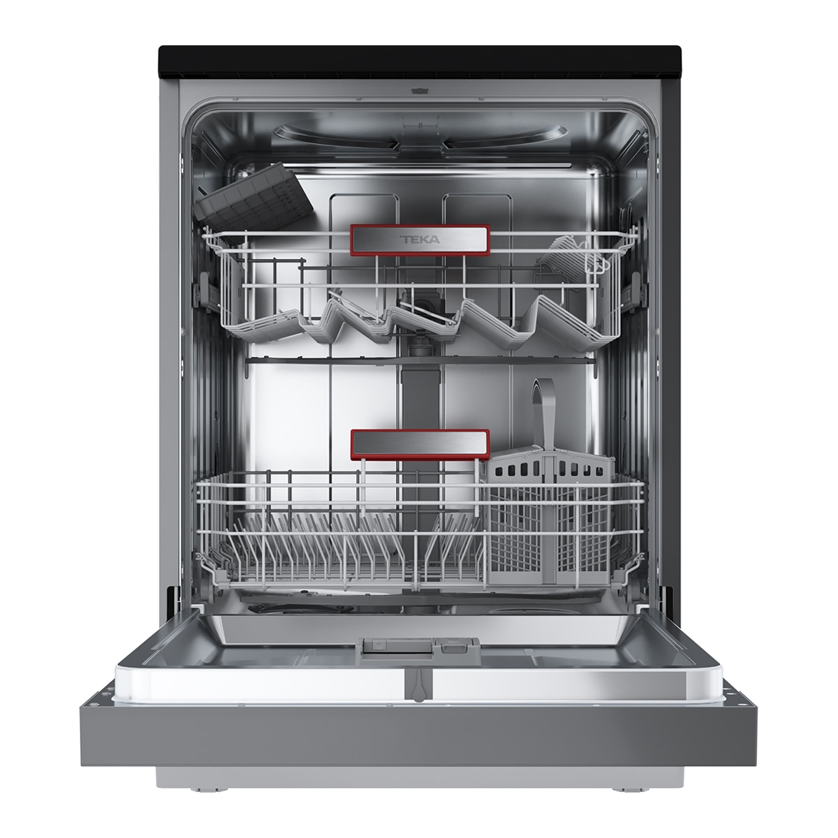 Lavavajillas Teka 13 cubiertos 8 programas - DFS 263EX - Inox Inox-4