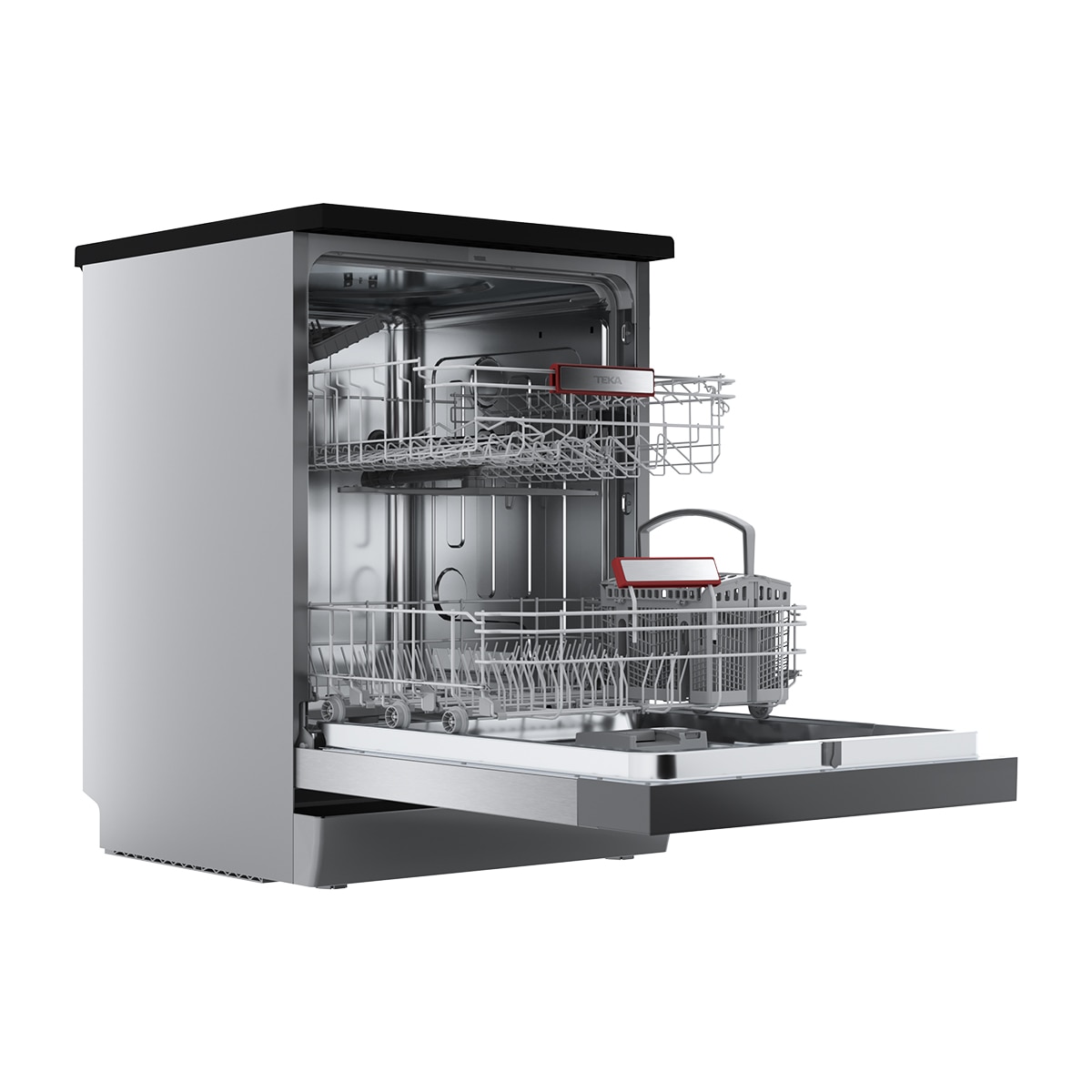 Lavavajillas Teka 13 cubiertos 8 programas - DFS 263EX - Inox Inox-5
