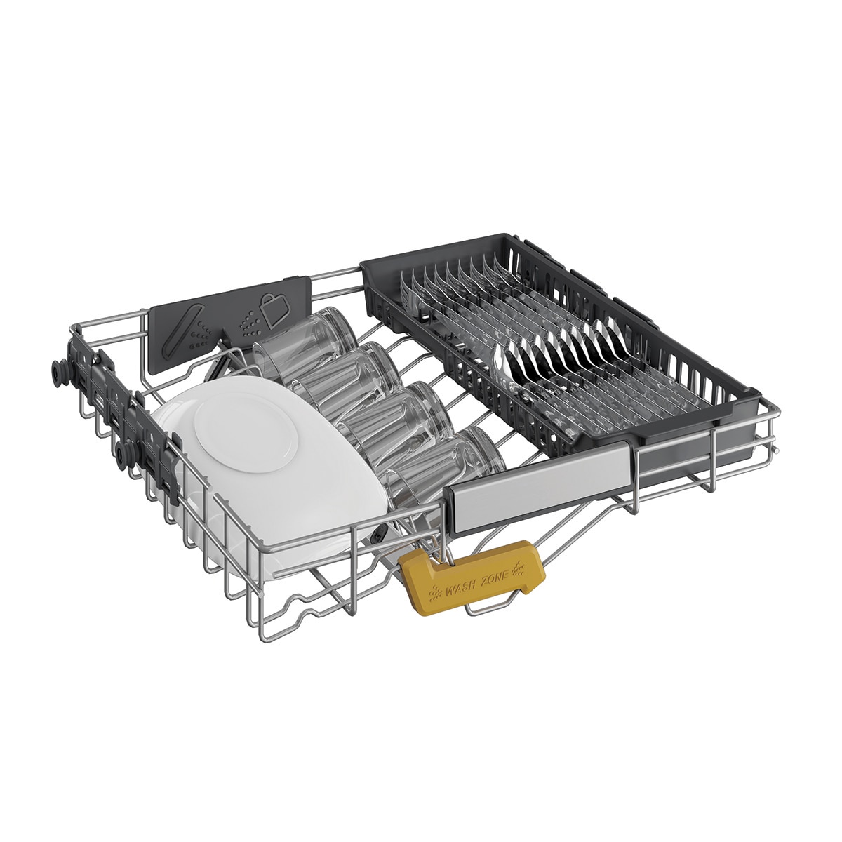 Lavavajillas Whirlpool 15 servicios, 8 programas, 60 cm - W8F HS61X - Negro Negro-11