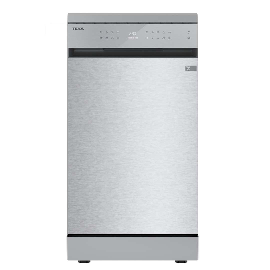 Imagen 2 de Lavavajillas Teka 10 servicios, 45 cm, con 10 programas, 3ª bandeja DFS 440CX - Acero Inox Acero Inox