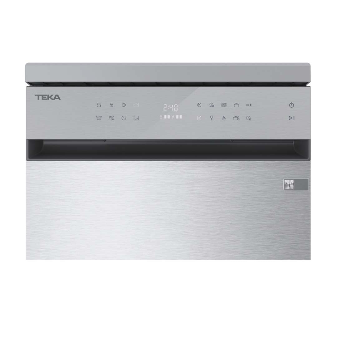 Imagen 7 de Lavavajillas Teka 10 servicios, 45 cm, con 10 programas, 3ª bandeja DFS 440CX - Acero Inox Acero Inox