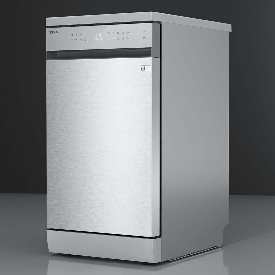 Imagen 8 de Lavavajillas Teka 10 servicios, 45 cm, con 10 programas, 3ª bandeja DFS 440CX - Acero Inox Acero Inox