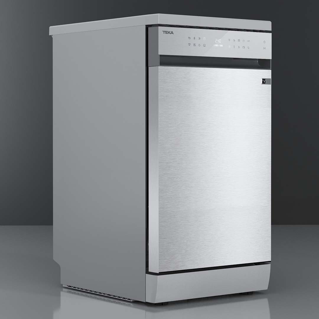 Imagen 9 de Lavavajillas Teka 10 servicios, 45 cm, con 10 programas, 3ª bandeja DFS 440CX - Acero Inox Acero Inox