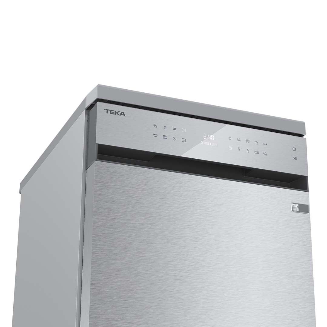 Imagen 10 de Lavavajillas Teka 10 servicios, 45 cm, con 10 programas, 3ª bandeja DFS 440CX - Acero Inox Acero Inox