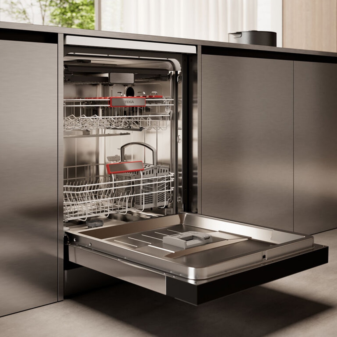 Lavavajillas Teka 16 servicios, 60 cm con 10 programas, 3ª bandeja DFS 466BX - Acero Inox Acero Inox-10