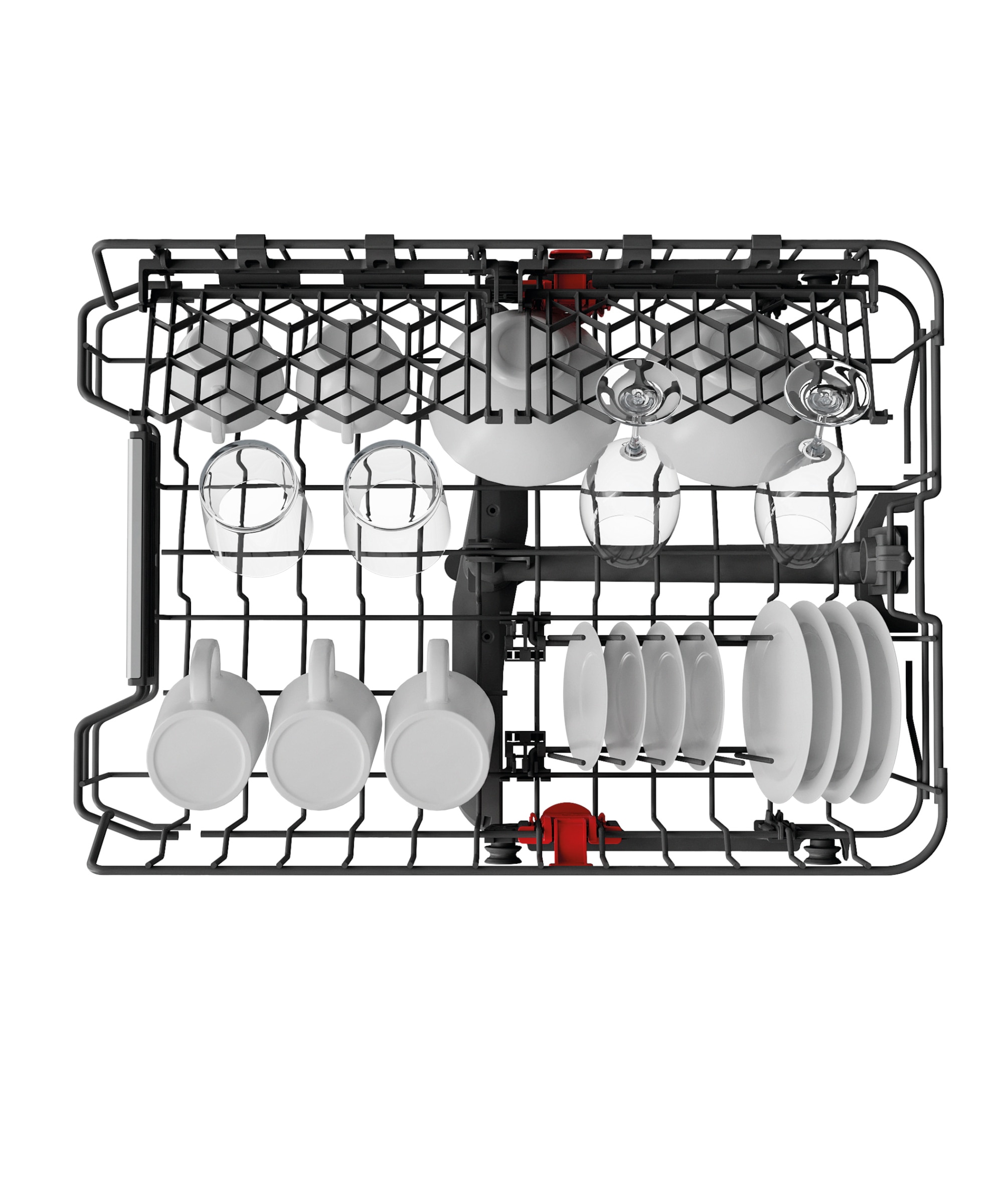 Lavavajillas Whirlpool 10 servicios, Bandeja Cubiertos, 45 cm - WSFO 3O23 PF X - Inox Inox-13
