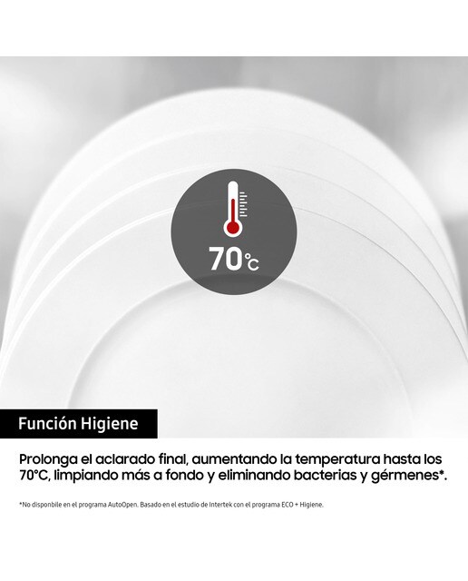 Lavavajillas Samsung 10 servicios, Bandeja Cubiertos, 45 cm - DW50R4070FW/EC - Blanco Blanco-8