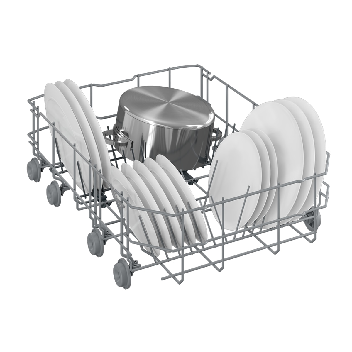 Lavavajillas Beko 10 servicios, 5 programas, 45 cm - DVS05024X Acero Inox-4