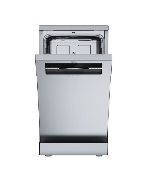 Máquina de Lavar Loiça Teka DFS 44750 ExpertCare, Função Meia Carga de 10 conjuntos e de 45 cm - Aço Inox Inox-7