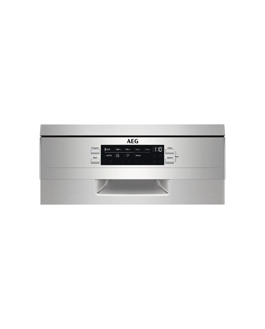 Lavavajillas AEG 9 servicios, 45 cm - FFB62427ZM Inox antihuellas-2