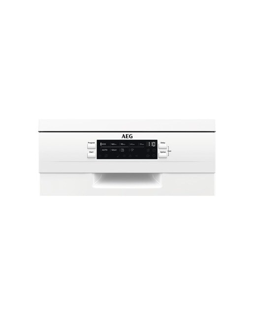 Máquina de Lavar Loiça AEG Série 6000 FFB62427ZW SatelliteClean® e Secagem Airdry de 9 Talheres e 45 cm - Branco Branco-2