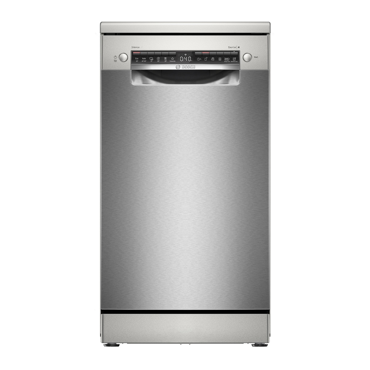 Lavavajillas Bosch 10 servicios, Bandeja para cubiertos, 45 cm - SPS4EMI61E Acero Inox-1