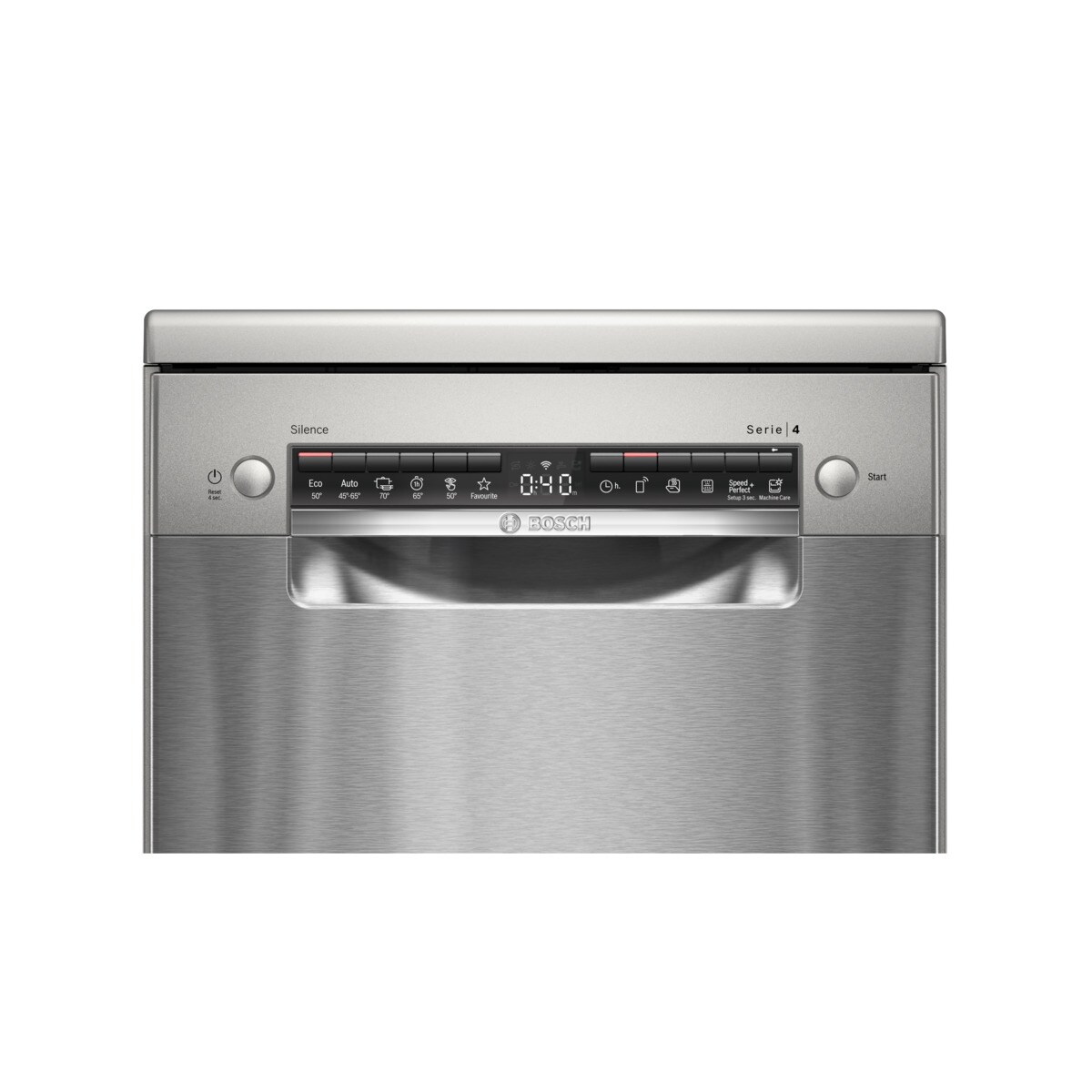 Lavavajillas Bosch 10 servicios, Bandeja para cubiertos, 45 cm - SPS4EMI61E Acero Inox-2