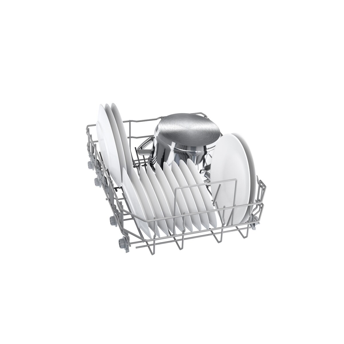 Lavavajillas Bosch 10 servicios, Bandeja para cubiertos, 45 cm - SPS4EMI61E Acero Inox-7
