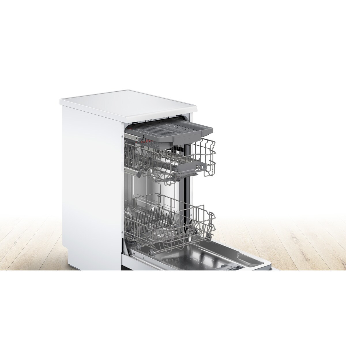 Lavavajillas Bosch 10 servicios, 45 cm - SPS4EMW61E Blanco-3