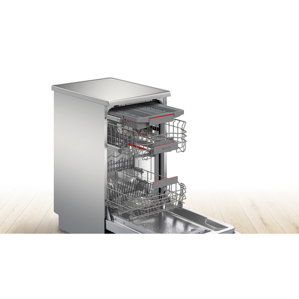 Lavavajillas Bosch 10 servicios, 45 cm - SPS4HMI49E Acero Inox-3