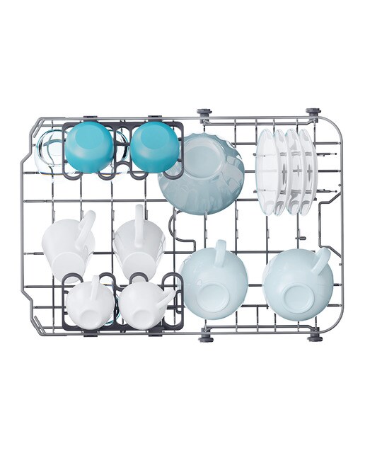 Imagen 7 de Lavavajillas Candy 10 servicios, 45 cm -CF0C7SB0FW - Blanco Blanco