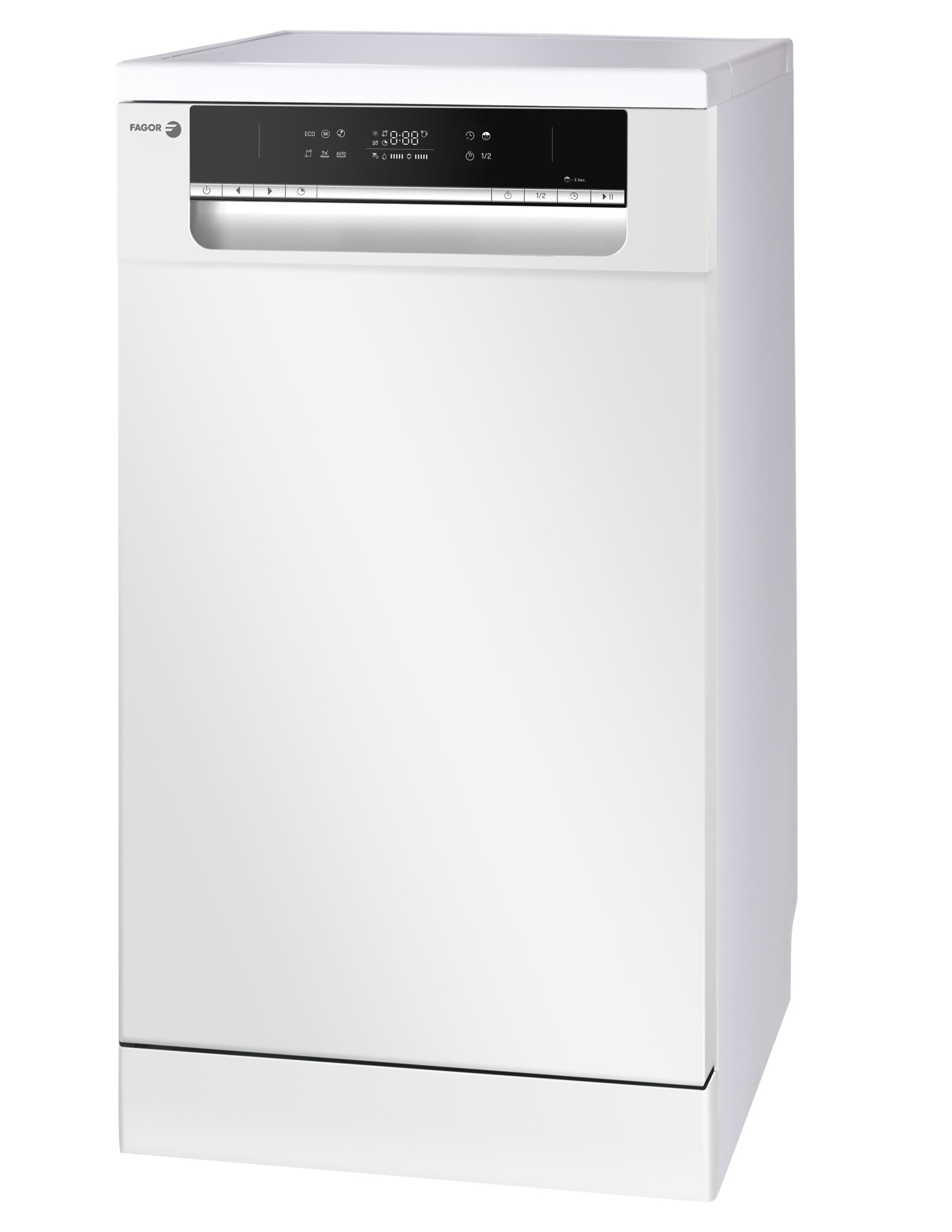 Máquina de Lavar Loiça Fagor 4LVF-423 de 9 Conjuntos e de 45 cm - Branco Branco-5