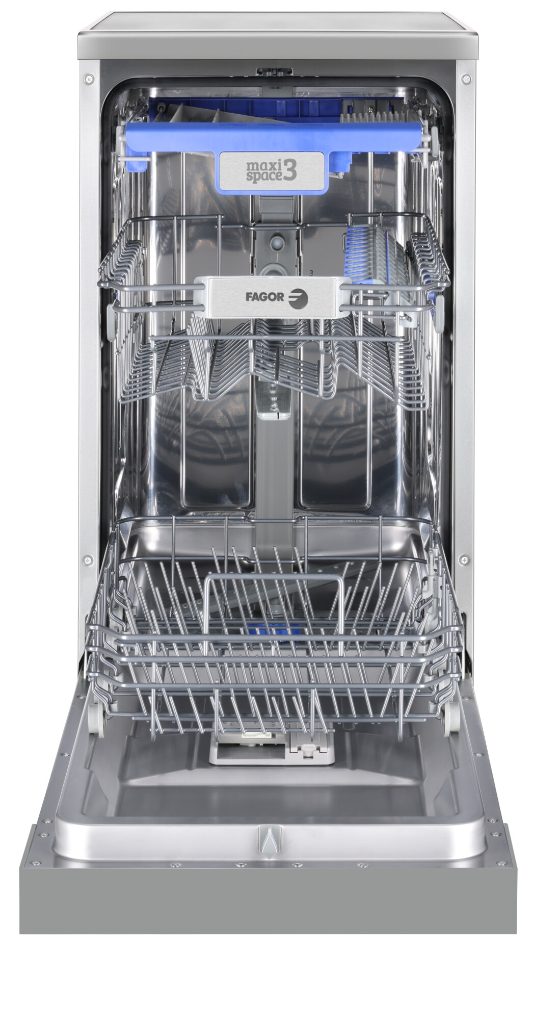 Máquina de Lavar Loiça Fagor 4LVF-438ADX de 10 Conjuntos, 3ªBandeja e de 45 cm - Inox Inox-4