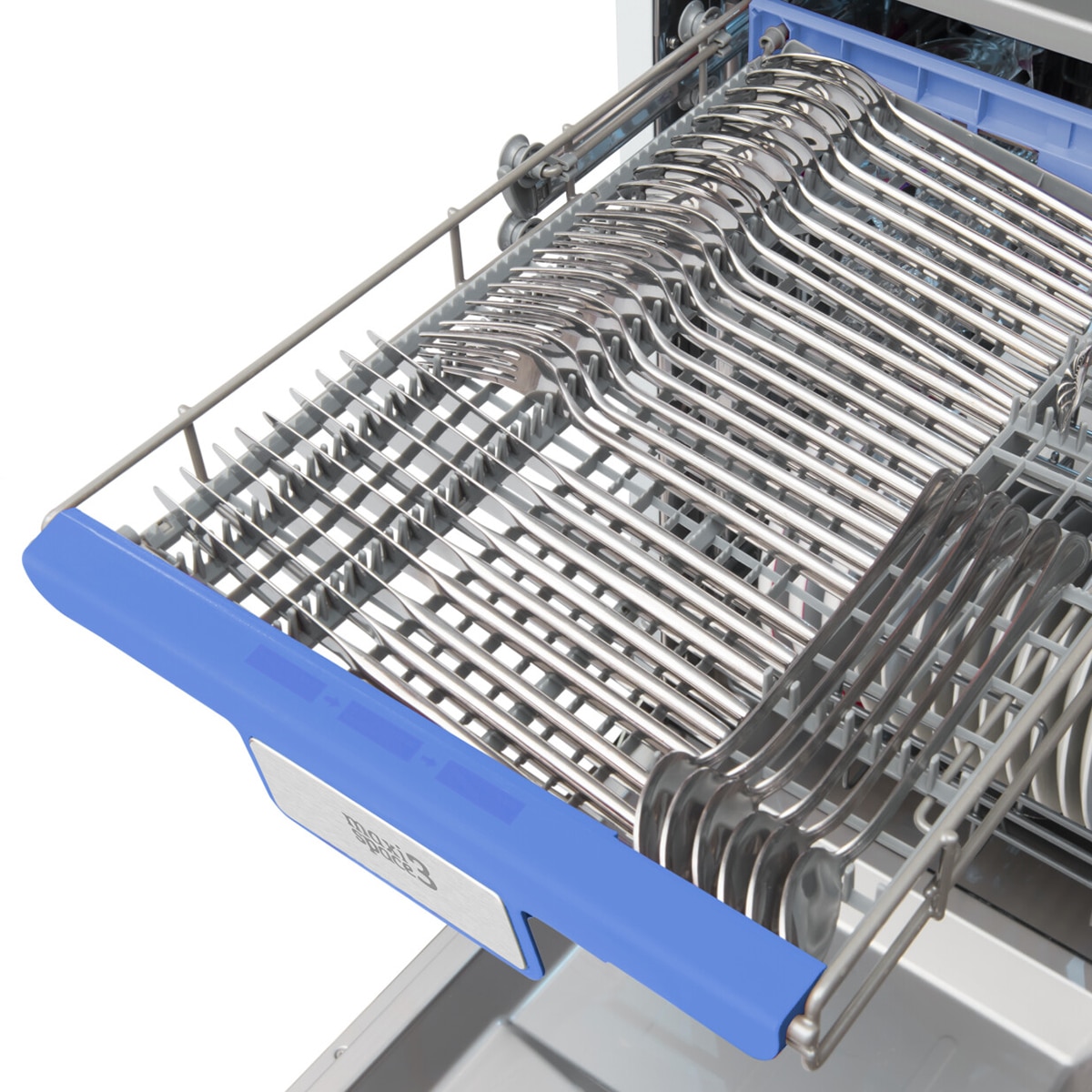 Lavavajillas Fagor 10 servicios, Bandeja para cubiertos, 45 cm - 4LVF-435ADX Inox-9