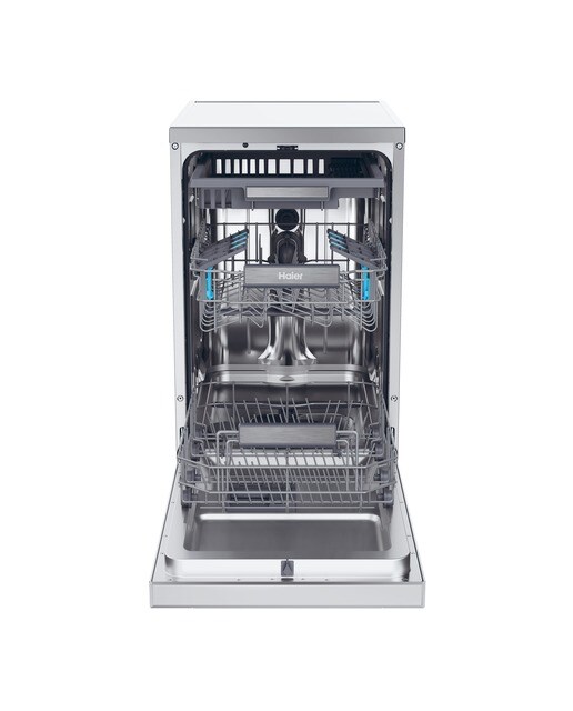 Lavavajillas Haier 11 Servicios, Wi-Fi, Tercera bandeja, 45 cm - XF1C3TB1FX - Inox Inox-3