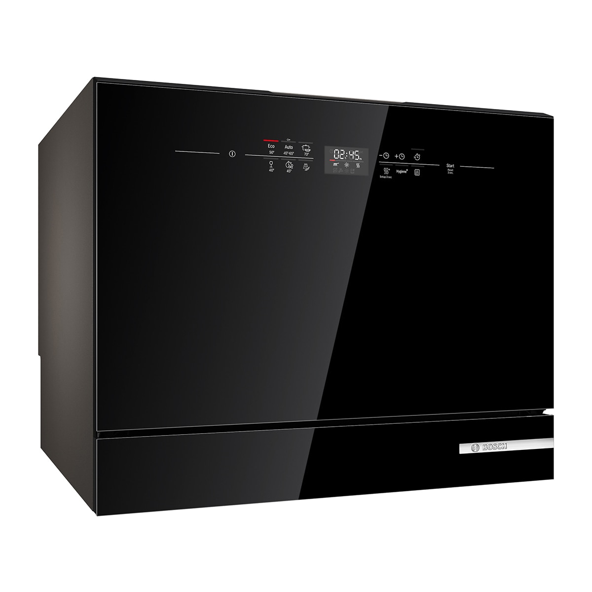 Lavavajillas Bosch 6 servicios, 55 cm - SKS6ITB00E Negro-1