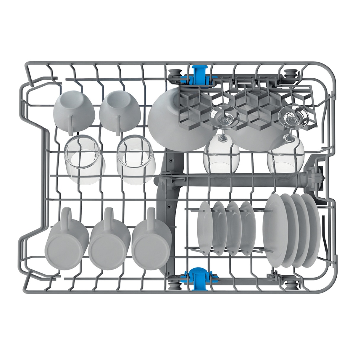 Lavavajillas Indesit 10 servicios - IN2FE10CS90S Acero Inox-8
