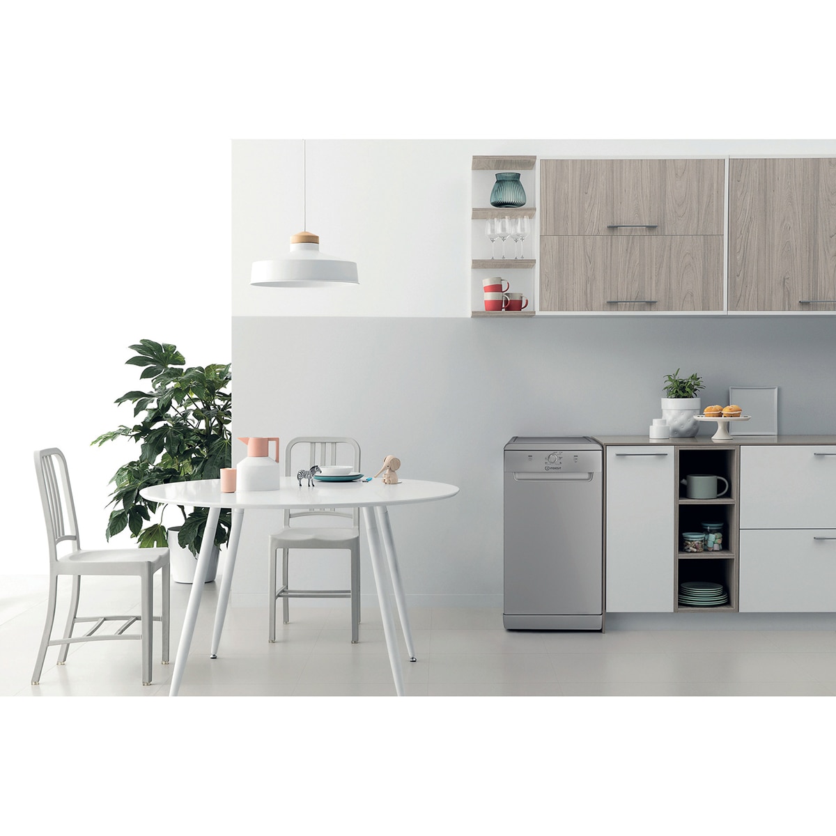 Lavavajillas Indesit 10 servicios - IN2FE10CS90S Acero Inox-9