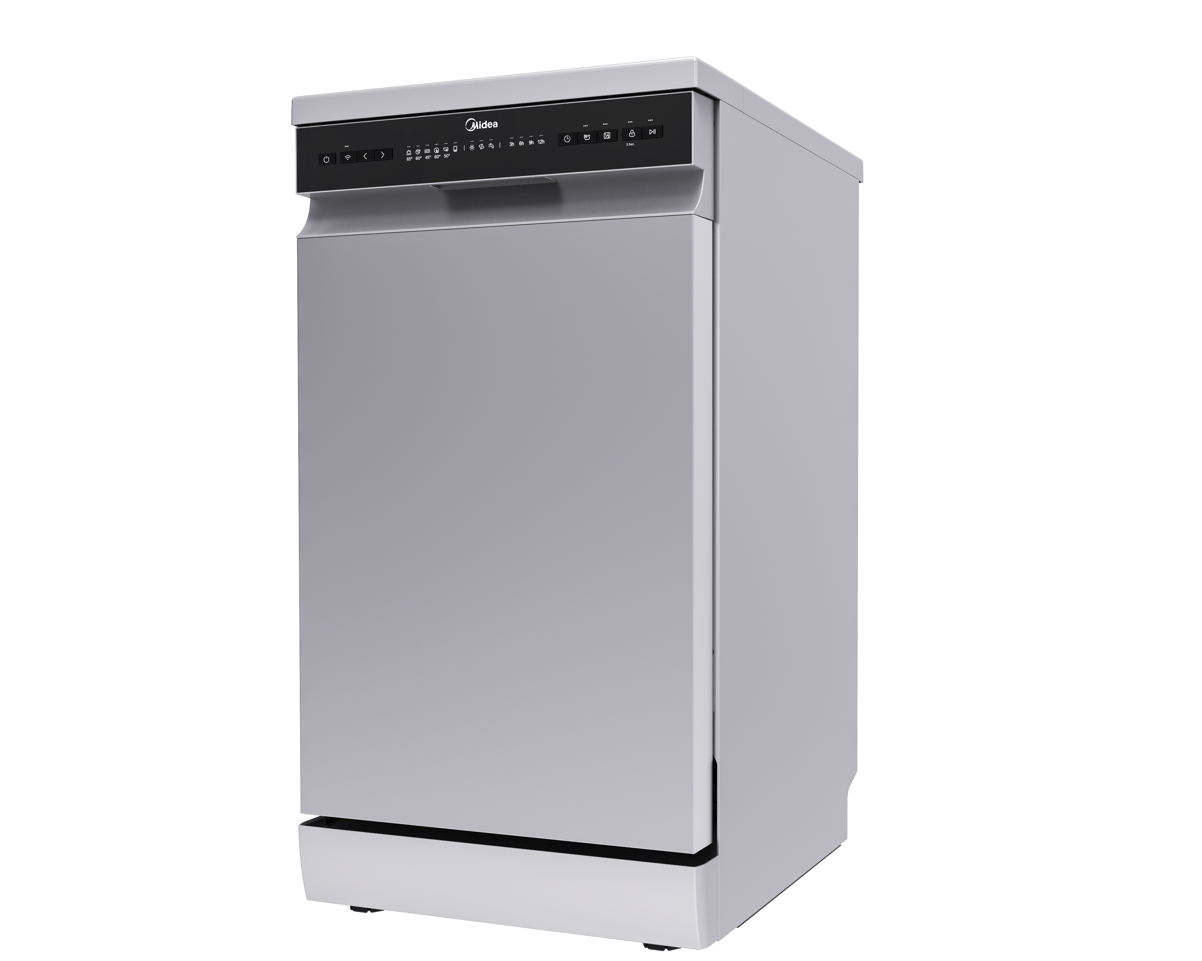 Lavavajillas Midea 10 servicios , 45 cm, con aquastop - MDWEF1034CSS-WG-EU Inox-4