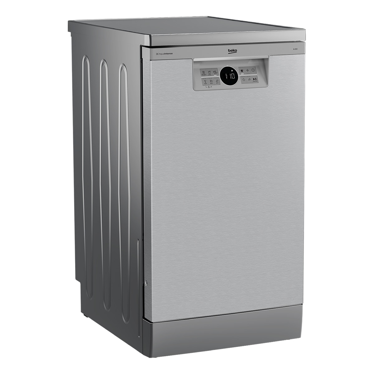 Lavavajillas Beko 10 servicios, tecnología Quick & Shine, 45 cm  - BDFS26020XQ Inox-2