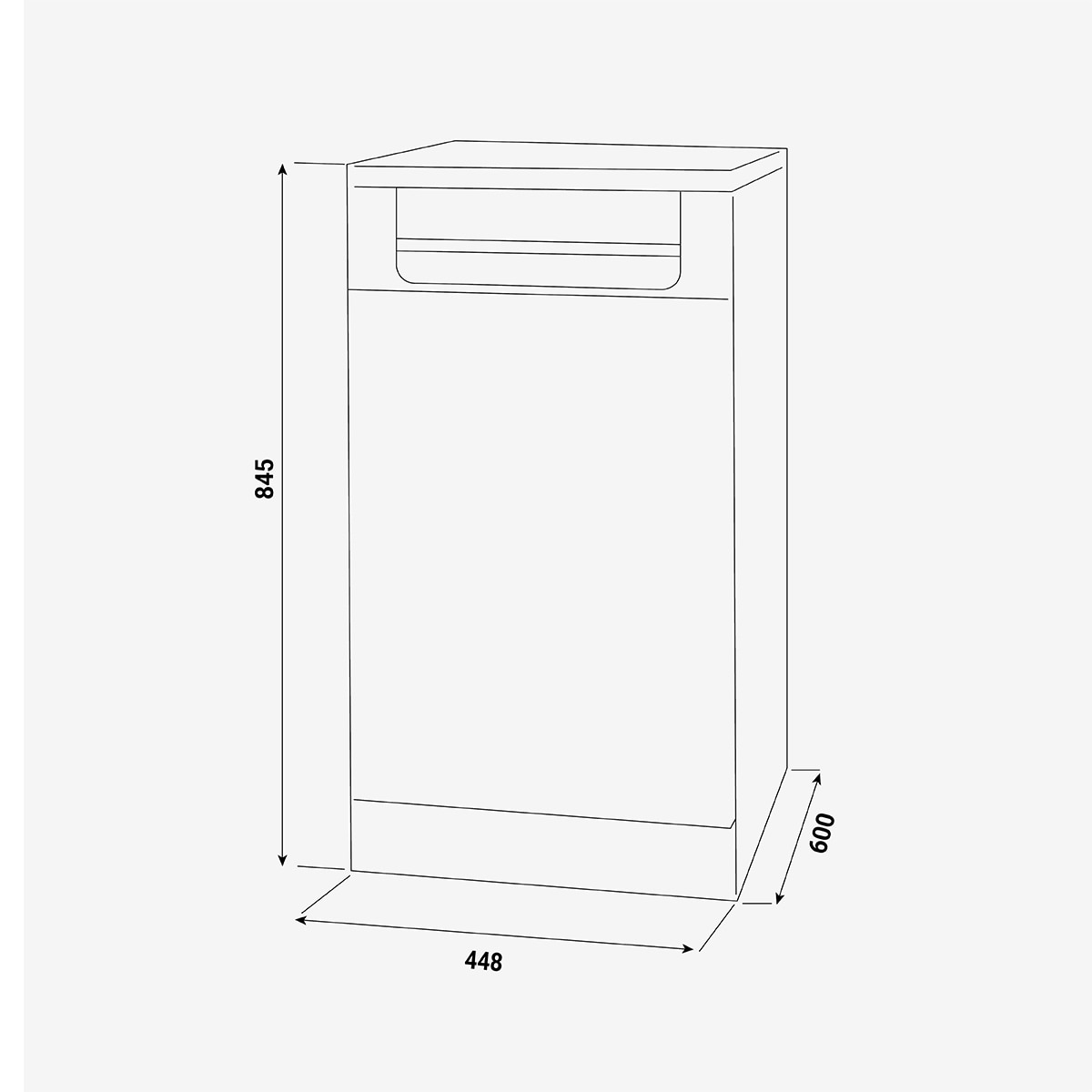 Lavavajillas Fagor 10 servicios, 45 cm, 6 programas- 4LVF-421 Blanco-2