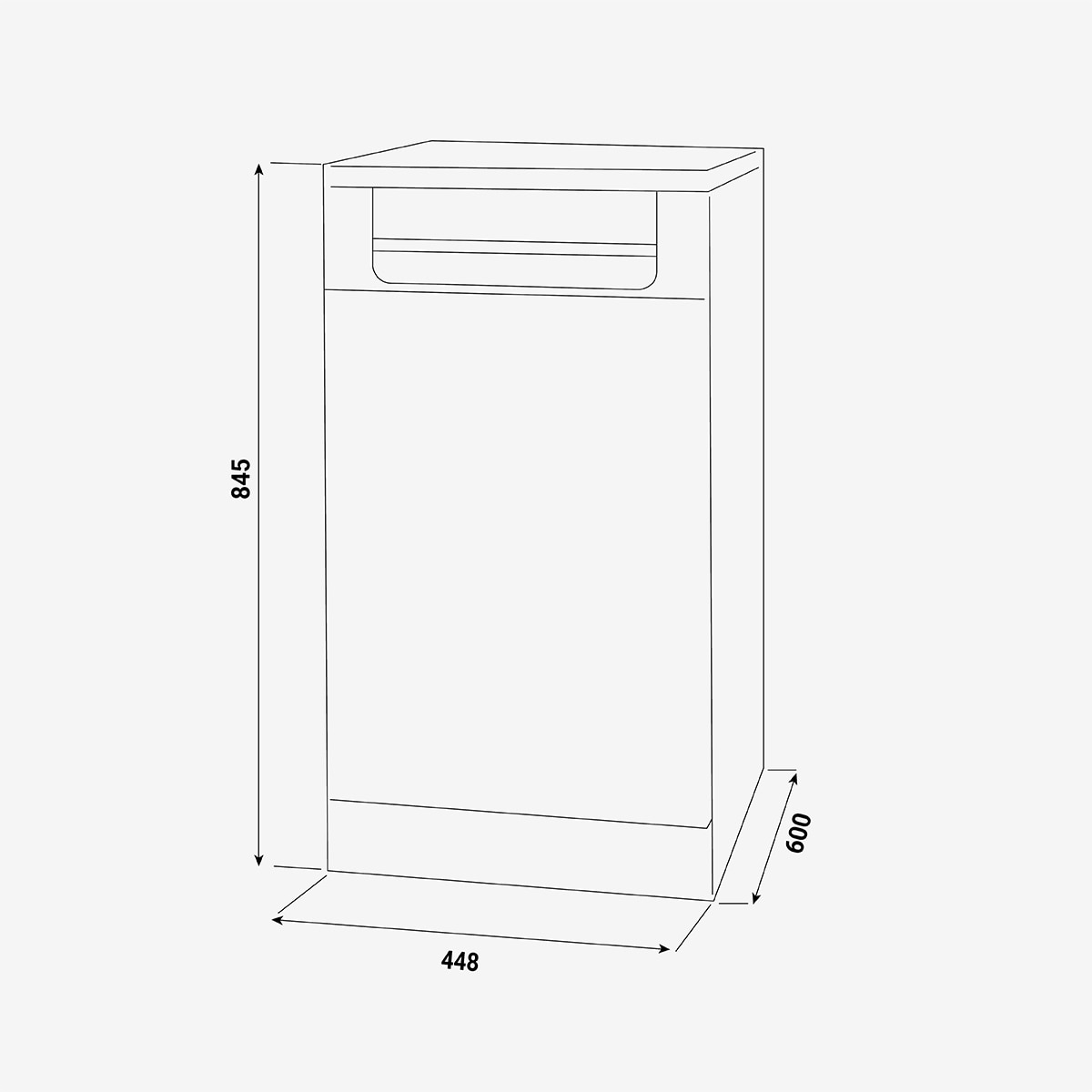 Lavavajillas Fagor 10 servicios, 45 cm, 6 programas - 4LVF-421X Inox-2