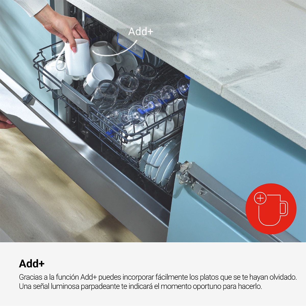 Lavavajillas Fagor 10 servicios, 45 cm, 6 programas - 4LVF-421X Inox-6