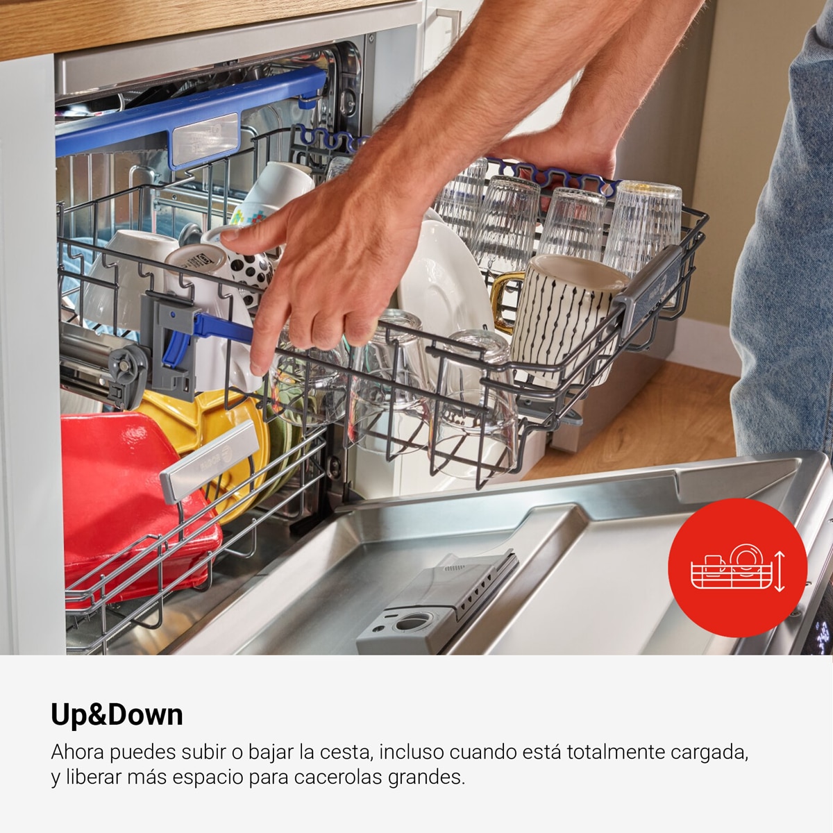 Lavavjillas Fagor 10 Servicios, 45 cm, Tercera Bandeja - 4LVF-439ADX Inox-4